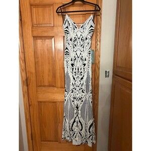 black and white dresses at macy's lemlem Leliti Slip Dress | Black | Size S main image 1
